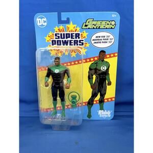 DC Super Powers Green Lantern John Stewart Action Figure, McFarlane Toys 2022